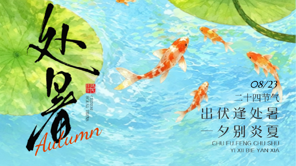 今日处暑丨暑气止，万物登，创业正当时